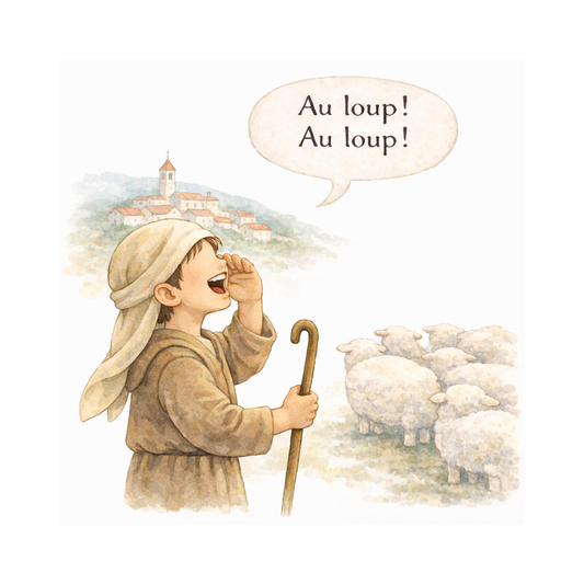 L'histoire du Berger qui mentait